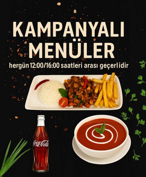 KAMPANYALI MENÜLER