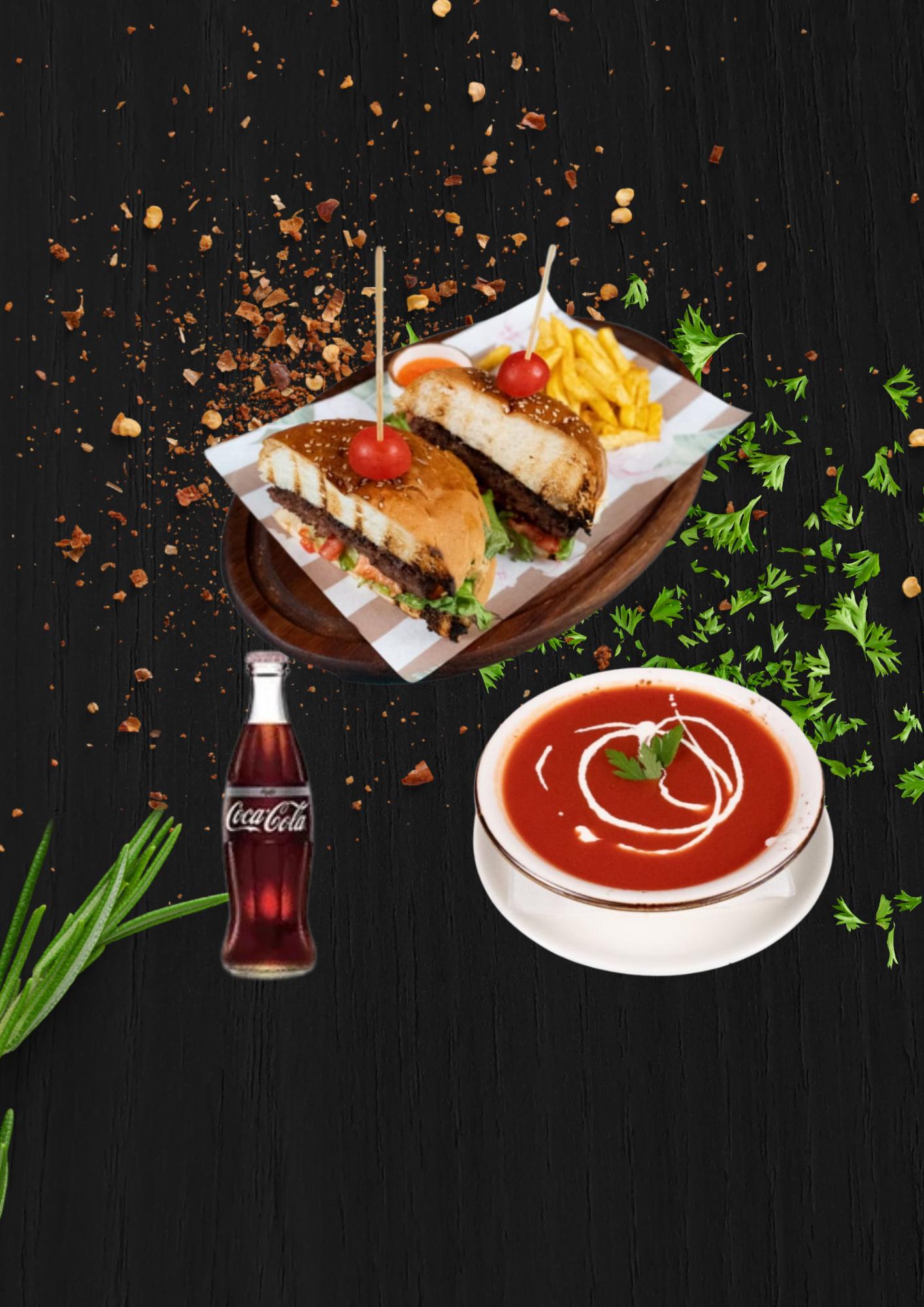 HAMBURGER MENÜ 