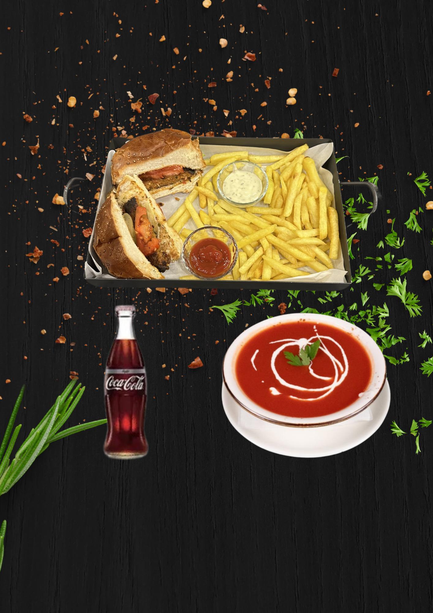 TAVUK BURGER MENÜ 